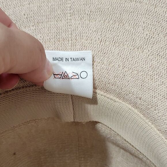 Tan cute medium brim hat Floppy - Picture 6 of 11